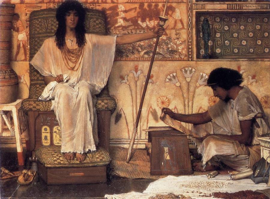 Alma-Tadema Lawrence - Joseph contremaitre de Pharaon.jpg